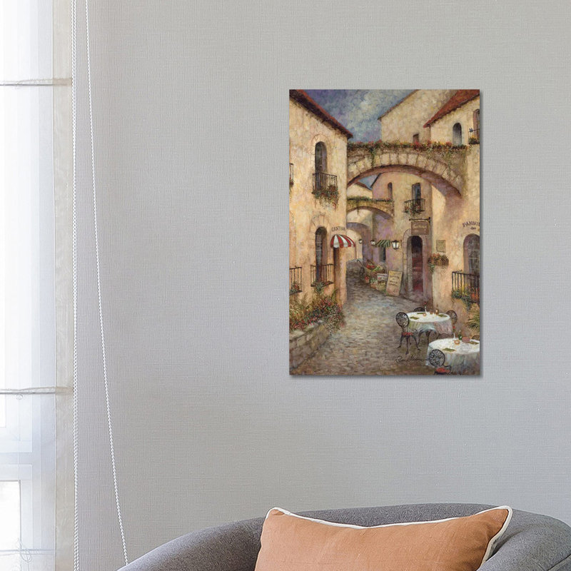 Buon Appetito II par Ruane Manning - reproduction d'art, Toile tendue, Aucun mat, H 26 po x l 18 po x P 1,5 po