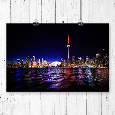 Toronto Skyline Canada - Frameless Print