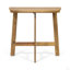 Table bistro pliante d'extérieur en bois d'acacia