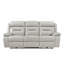 Upholstered 87 " Leather Match Sofa