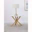 Table de bout en acier inoxydable Kensington