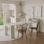 Table de salle à manger extensible moderne avec rangement-249462214