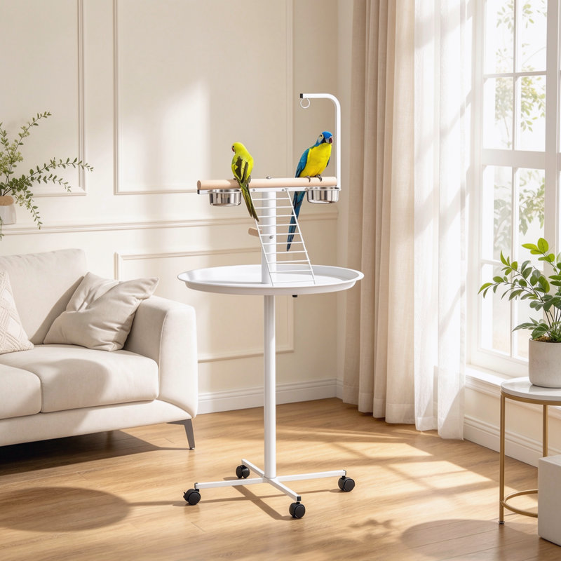 Grand perchoir avec crochet pour jouets PawHut