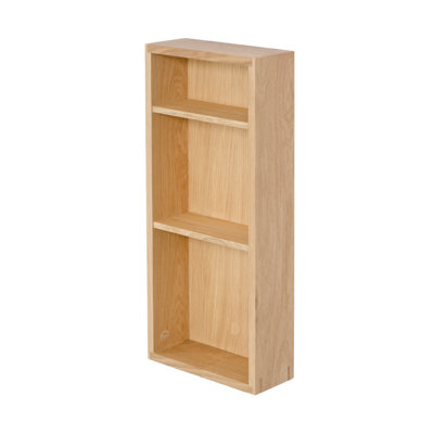 Wall Shelf Solid Wood Tiered Shelf