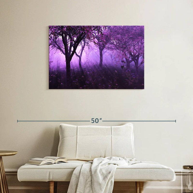 Forêt violette d'Alvord, H 24 po x l 36 po