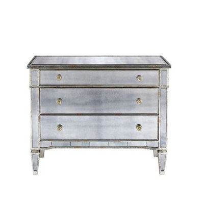 Commode à placage de miroir Frontier