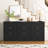 Black Nine-Drawer Chest, 63-Inch Large Capacity Deep Drawer Cabinet, Wooden Storage Cabinet With Nine Drawers-728187326