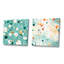 Castleton - Ensemble de 2 collages carrés à formes abstraites-101860449-101860451