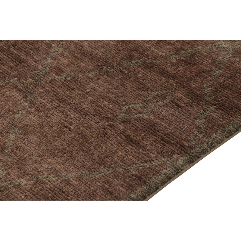 Moroccan Handmade Kilim Wool Geometric Area Rug, Runner 3' x 12'