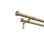 Ensemble de tringle à rideaux double avec fleuron Cheviot Exclusive Home
