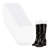  6pair (12sheets) 12in Boot Shaper Form Inserts Boots Support For Boot White