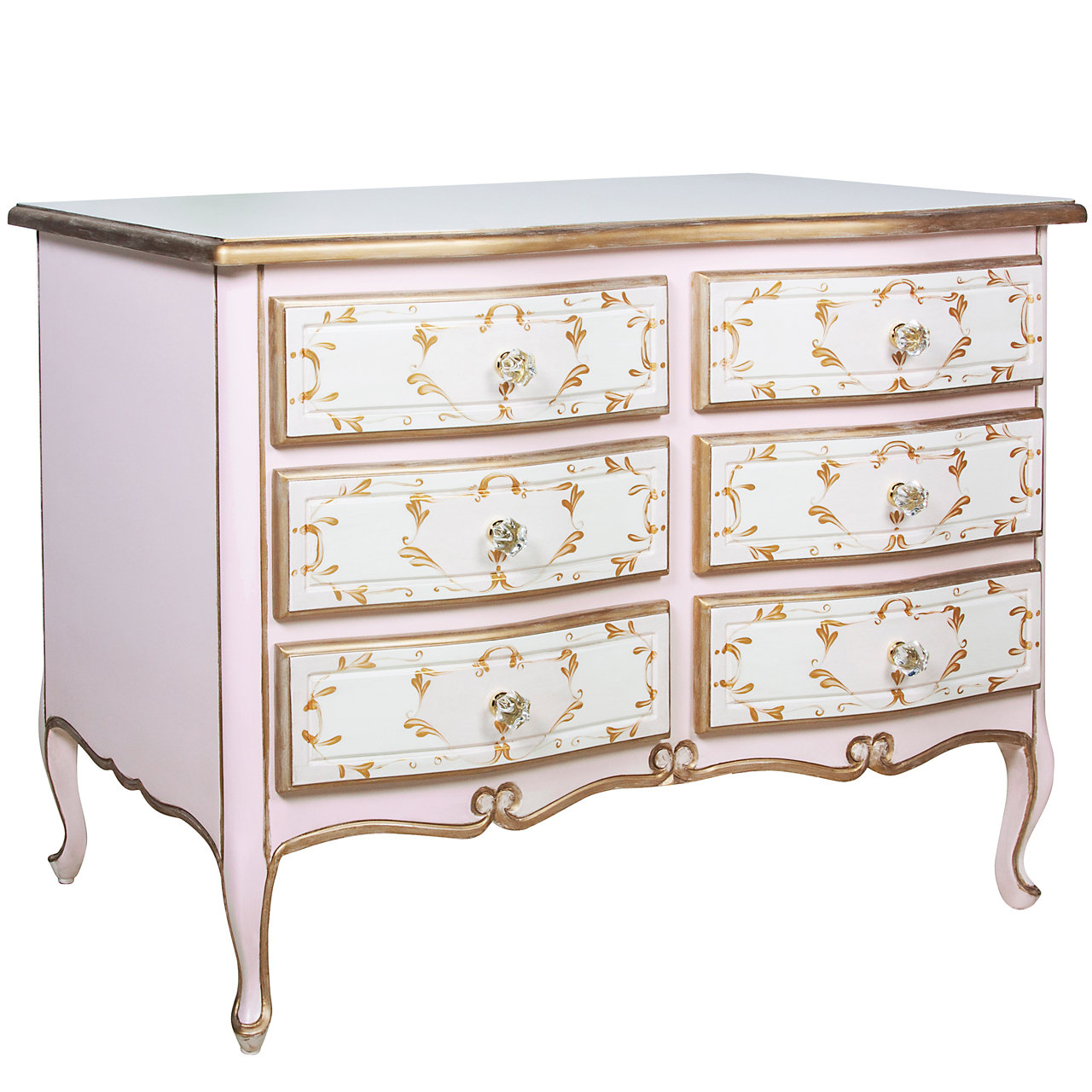 AFK Furniture 6 Drawer Double Dresser | Stylish Storage