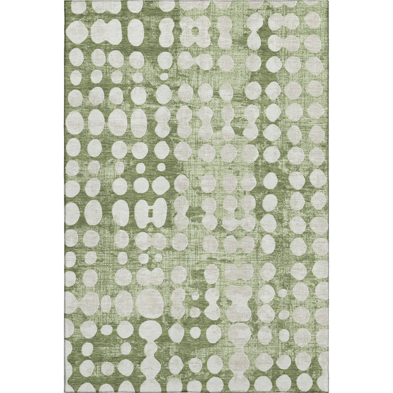 Tapis en aloès Prisco lavable à la machine de qualité supérieure, Rectangle 5 pi x 7 pi 6 po