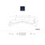 230cm Wide Ash Patio Sectional with Cushions-1420601634-1461019928