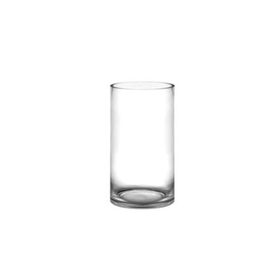 Cylindre en verre transparent