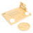 Charcuterie Board Set, Rayon from Bamboo Cheese Board Set with Knives and Utensils