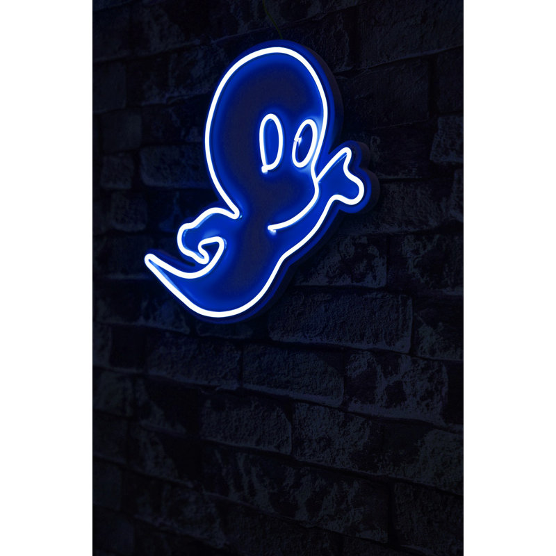 Enseigne lumineuse à DEL 15 po Kaydree, Bleu