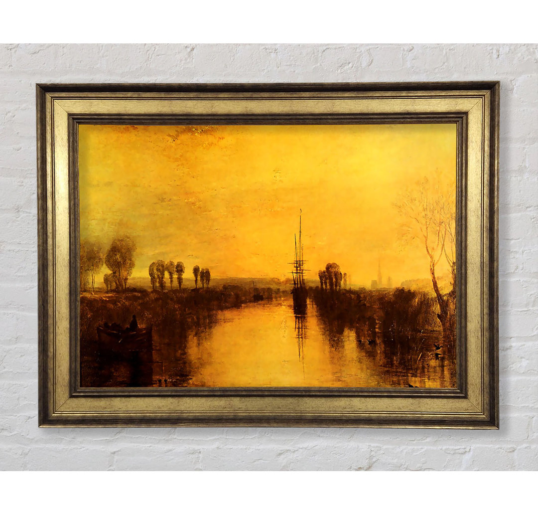 Chichester Canal von Joseph Mallord Turner - Druck