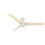 Ventilateur de plafond 52 pouces à 3 pales standard avec chaîne de traction Cassius-23681207