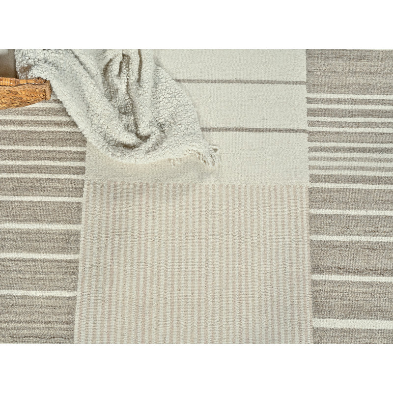 Castine Handmade Geometric Area Rug, Rectangle 10' x 14'