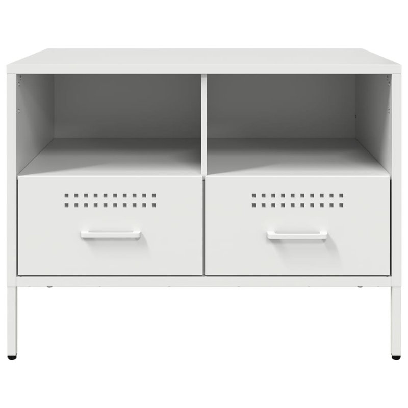 Yes_No_Yes_No_No TV Stand, White, 68cm