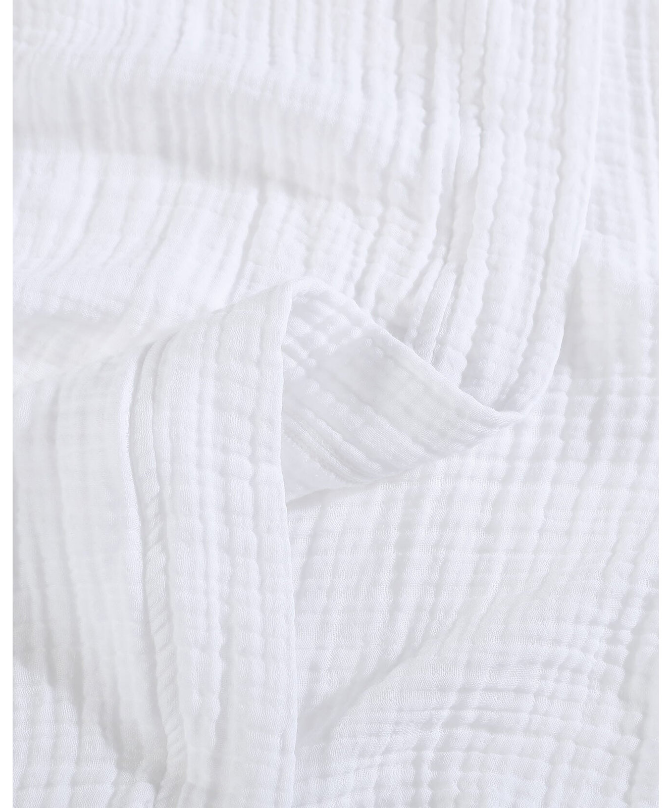 Muslin Kimono, XXL, White