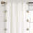 Cotton Blend Sheer Curtain Single Panel-185242128