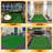 Somersby Indoor/Outdoor Low Pile Artificial Grass Turf Rugs and Rolls Customized Size For Balcony, Patios-563594335