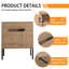 Ensemble de meuble-lavabo simple 30,03 po avec plateau en céramique Trisity-321957471