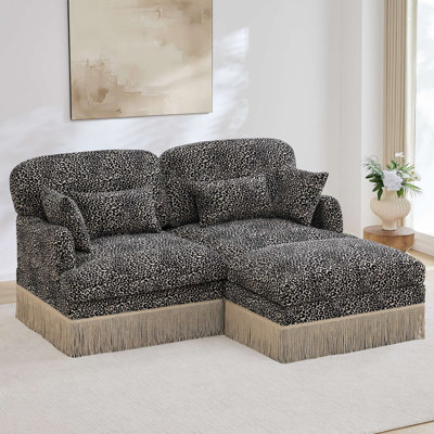 Canapé Comfy Chenille Leopard