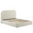 Barella Curved Upholstered Platform Bed-101181372-101181376
