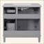 36" Modern Bathroom Vanity With Ceramic Sink, Soft Close Doors, 4 Drawers For Storage, Elegant Design For Small Bathrooms
