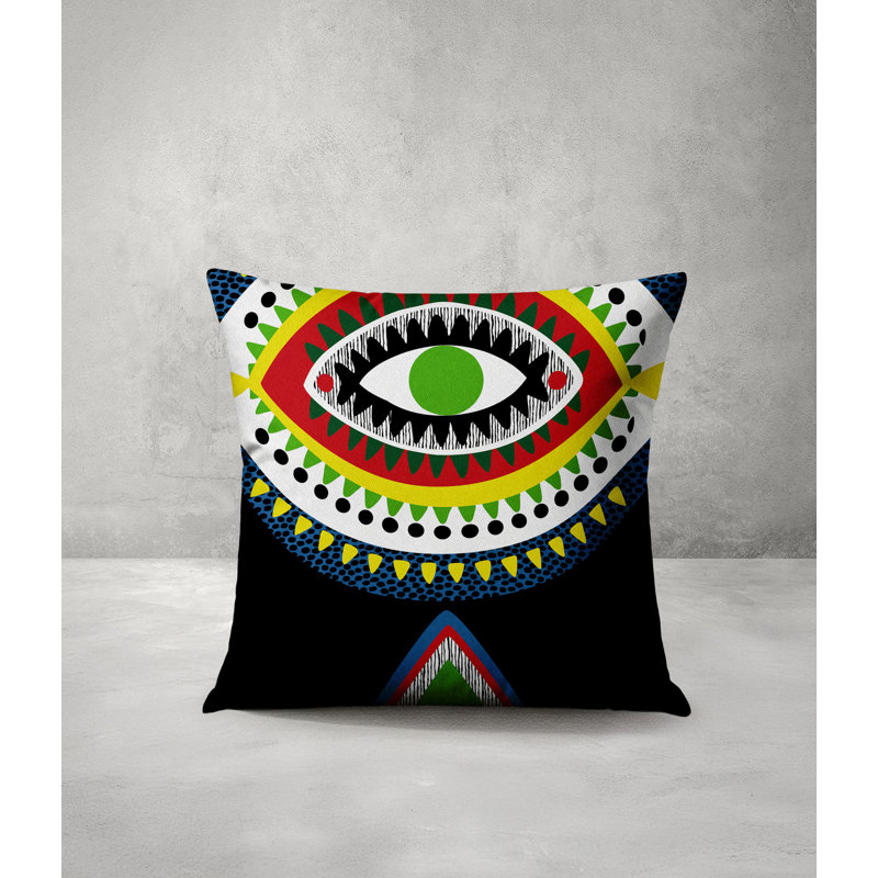 Coussin Evil Eye, 16 x 16