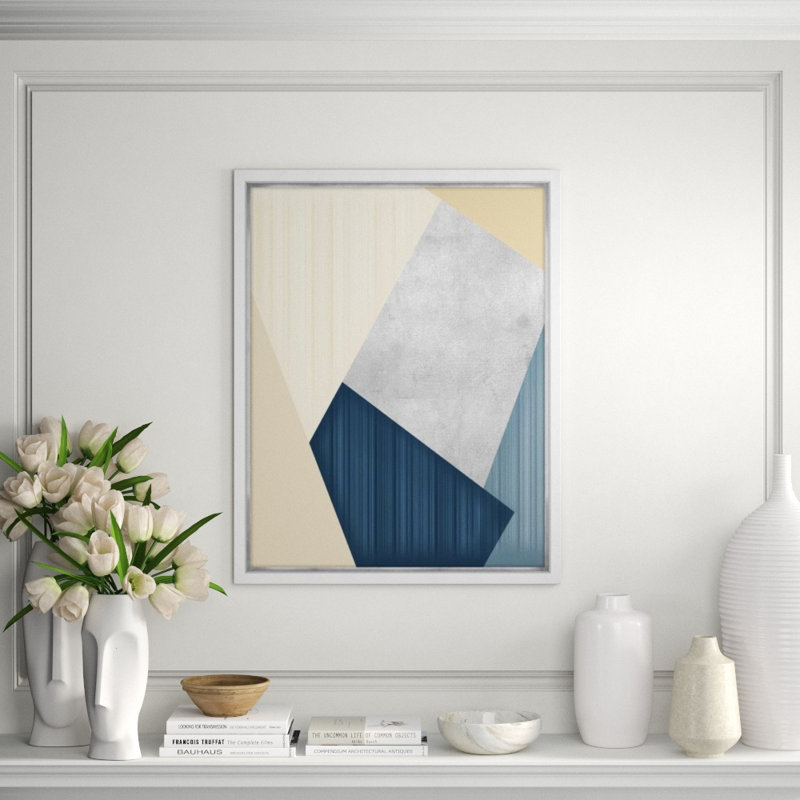 Misted Vision II Print by Elena Carlie, 38" H x 30" W, Gilded Silver