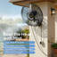 Ventilateur mural électrique 30 "55W 4 vitesses-129401001