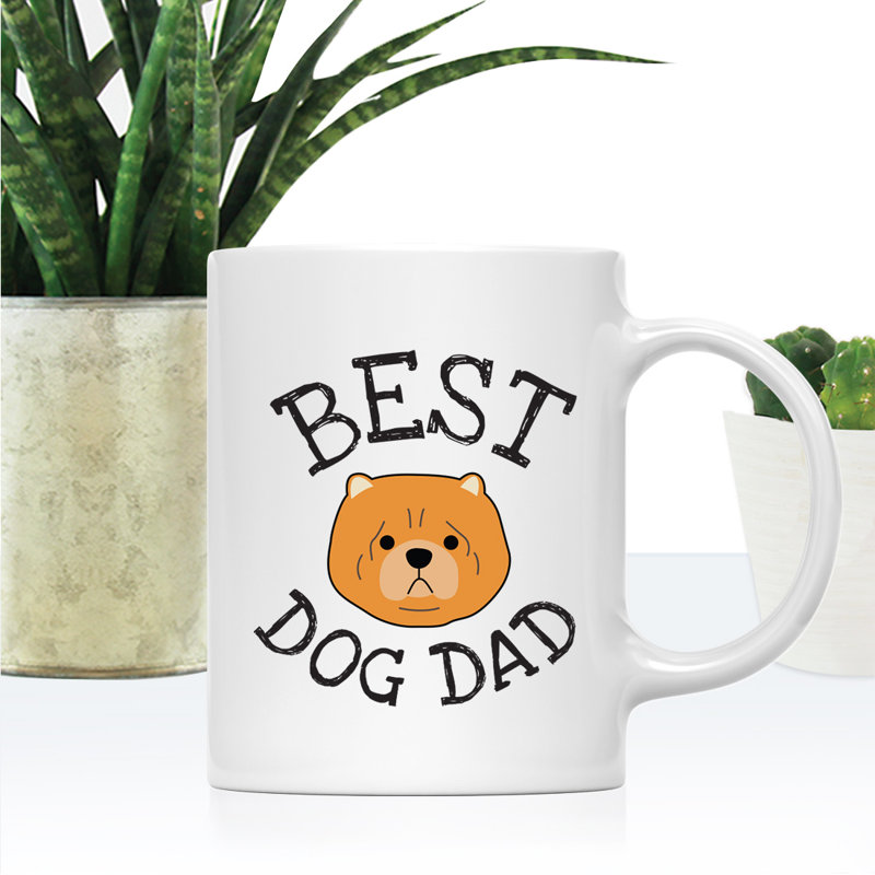 Tasse à café Best Dog Dad, Chow-chow
