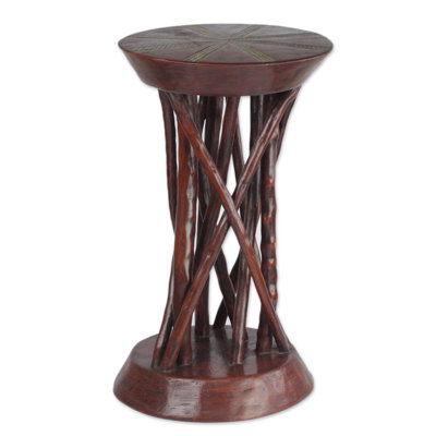 Table de bout en bois Damali