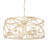 6 - Light Dimmable Lantern Drum Chandelier-273921467