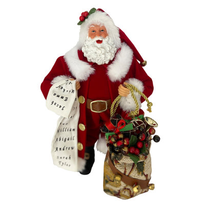 12 "Checking His List Claus