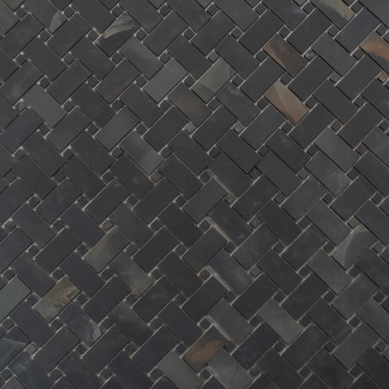 Splendor 11.81'' W x 11.81'' L Porcelain Tile Mosaic Sheet