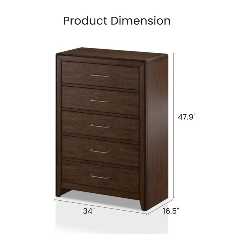 Midtown 5 Drawer Chest