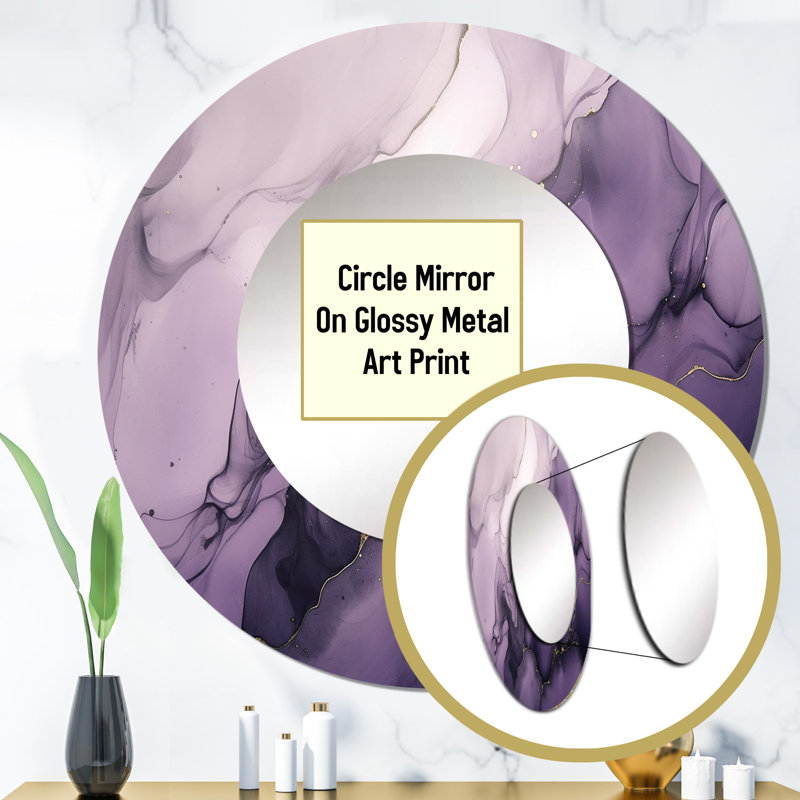 Round Wall Mirror, 29" x 29"