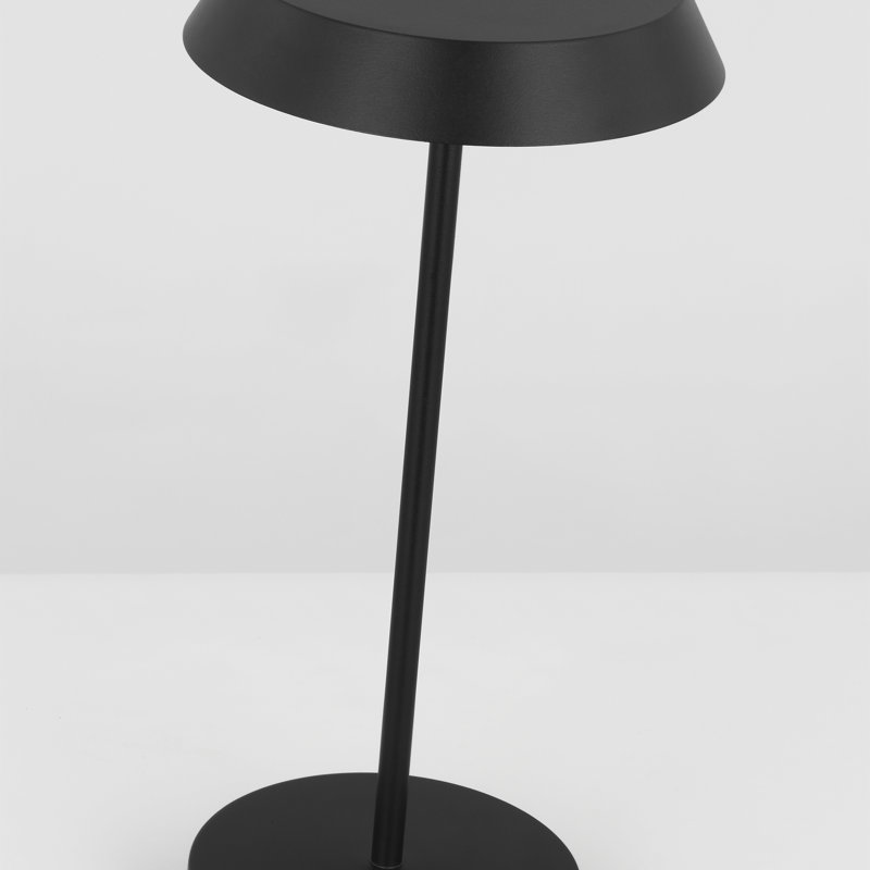 Tepa Accent Rechargeable Table Lamp, Black