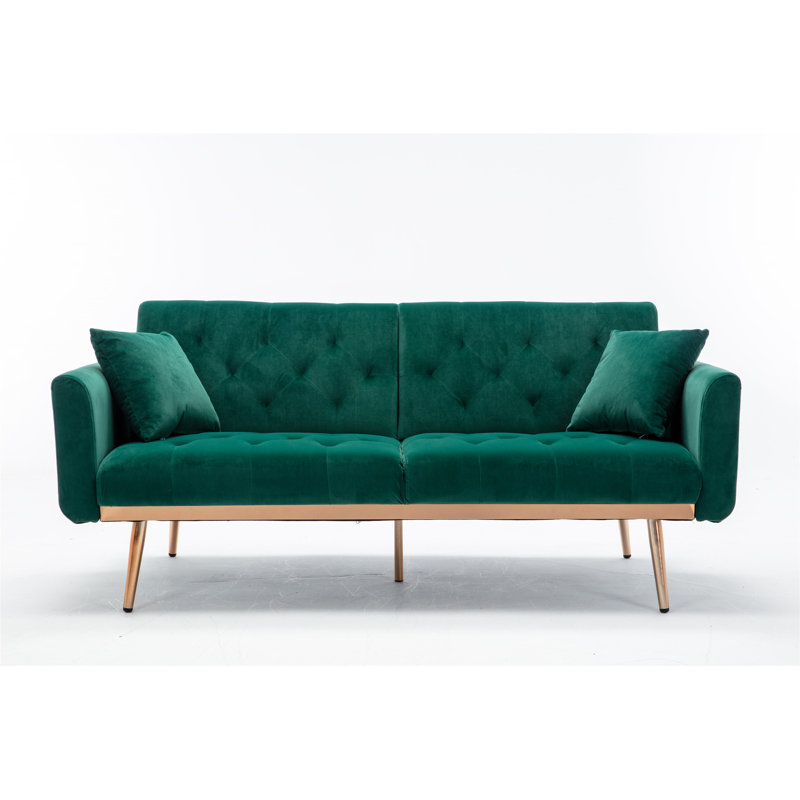 Upholstered 63.87'' Sleeper Sofa