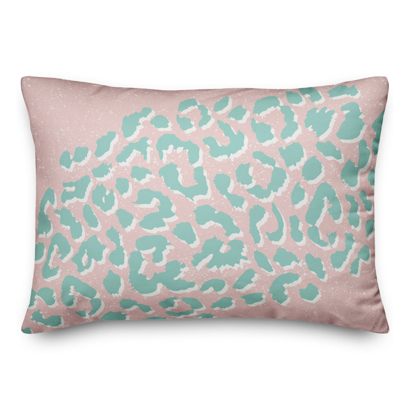 Animal Print Reversible Throw Pillow