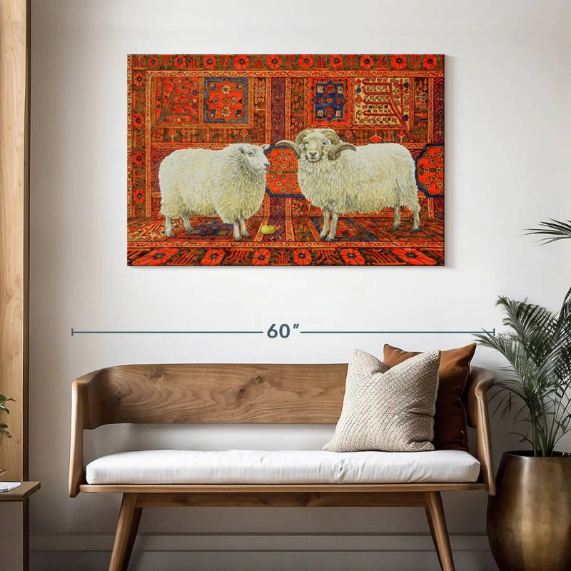 Brampt Persian Wool, 30" H x 45" W