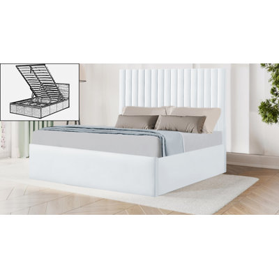 Azhan Upholstered Ottoman Storage Bed