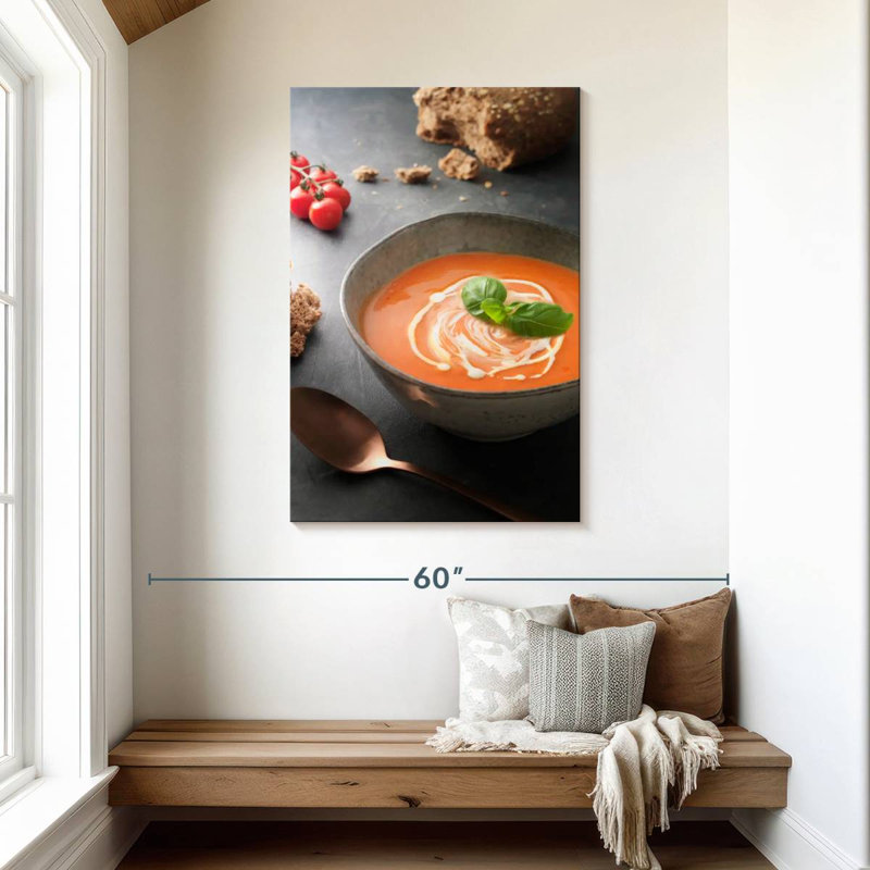 Yarlin Tomato Soup Bowl, 45" H x 30" W