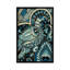 «Indigo Peacock I», impression sur toile-72809928-72809931-72809942