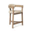 Granville Upholstered Stool with Solid Wood Frame-1912656540